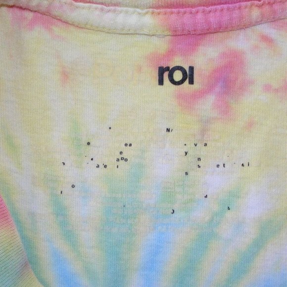 Tie-dye POLAROID Camera Tshirt, L, Cropped, SS - Picture 9 of 9